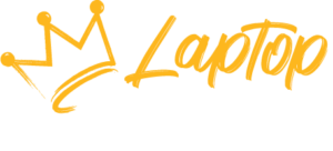 laptop empires logo white and gold
