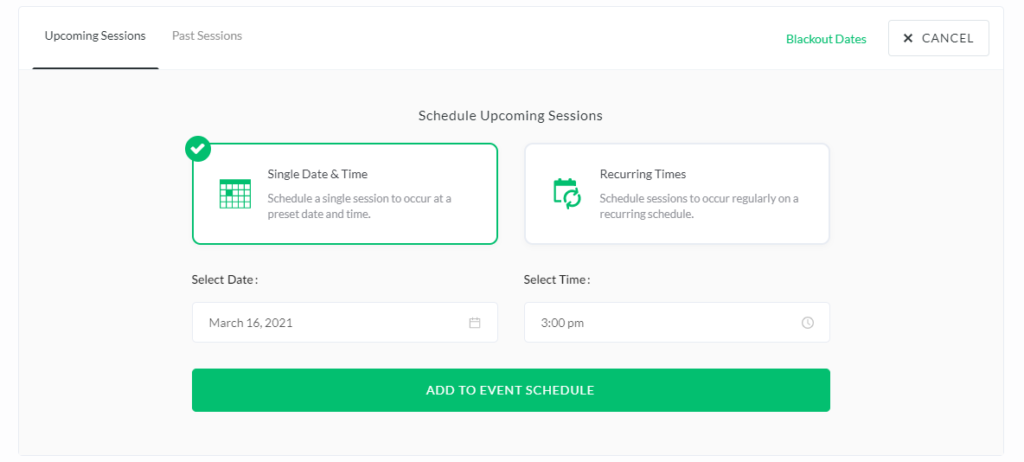 demio scheduling