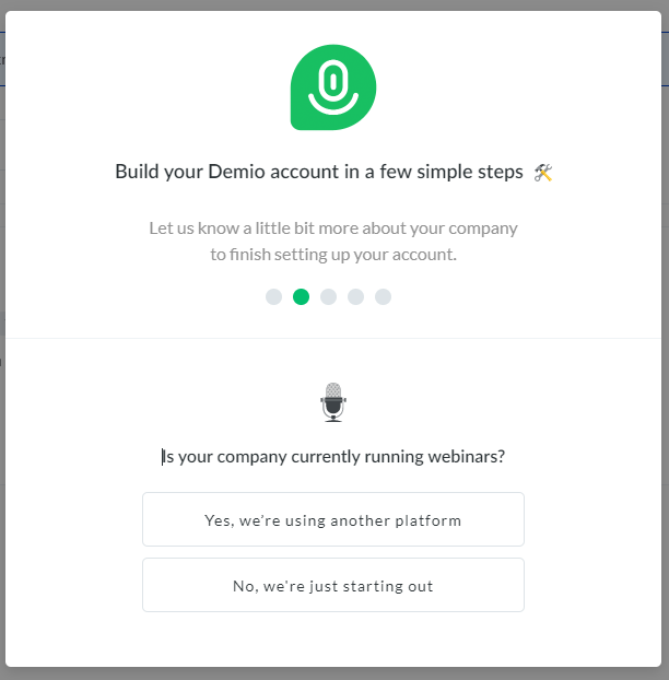 demio setup