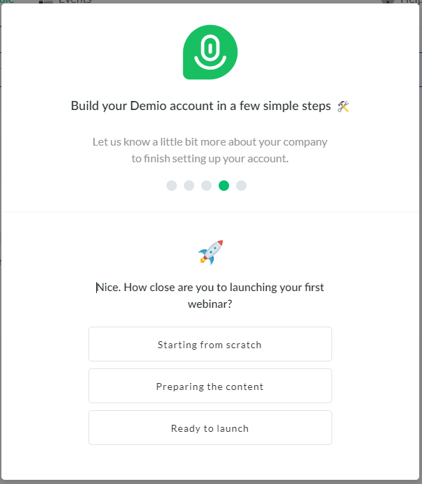 demio setup