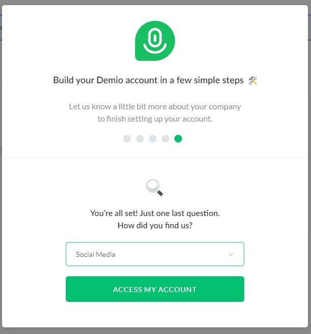 demio setup