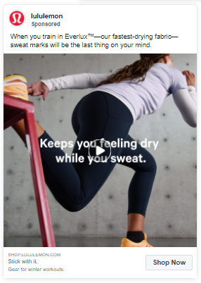 lululemon ad