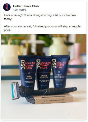 example of good facebook ad