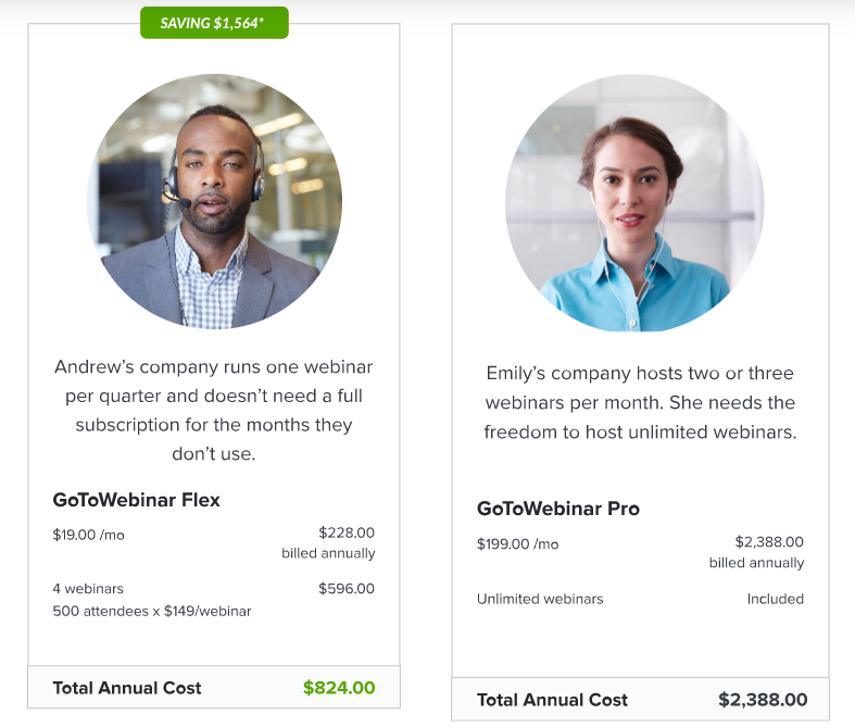 flex pricing example