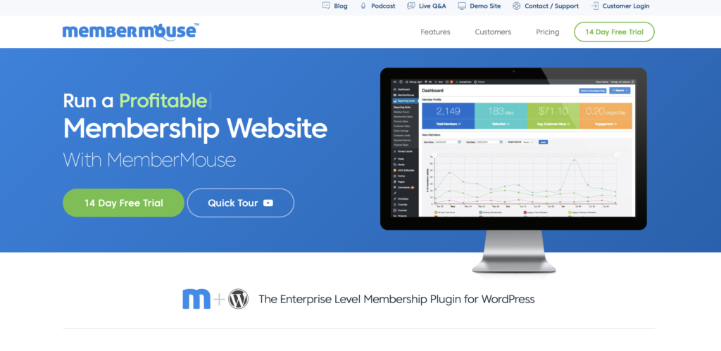 membership website