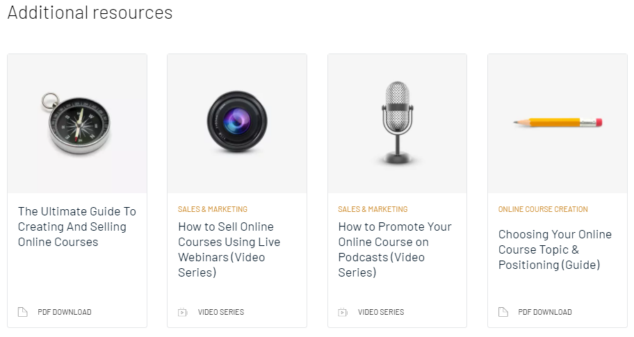 additional resources