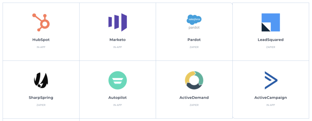 instapage integrations
