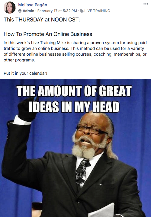 FBSH group post
